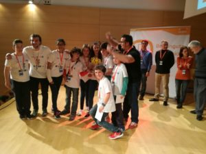 ROBOKIDS, l'equip de l'Institut Andreu Nin ens representarà a la FINAL de la FIRST LEGO League el 18 de març a Logronyo