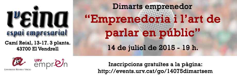 Emprenedoria i l’art de parlar en públic