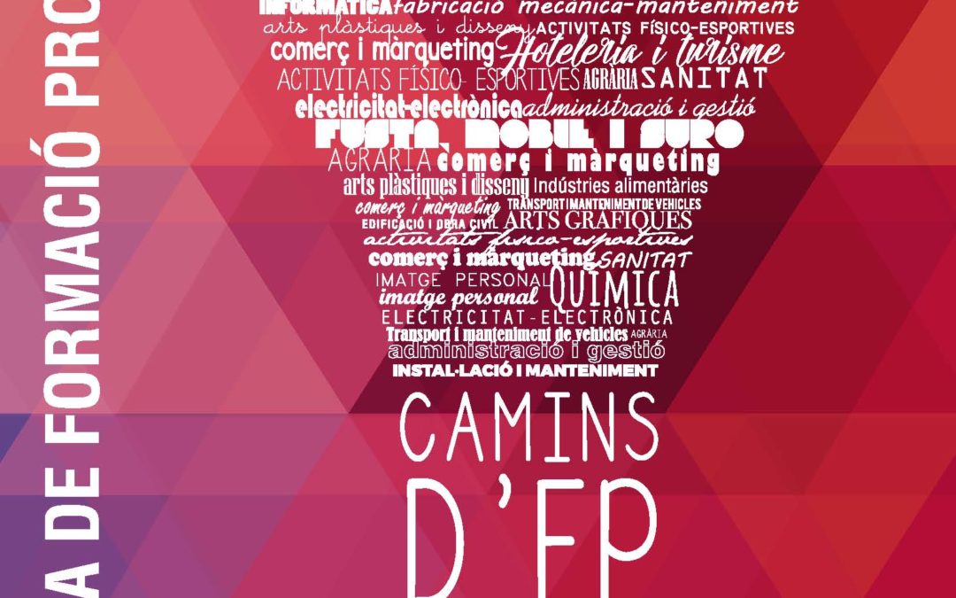 L’Eina i l’Institut Andreu Nin exposaran a «Camins d’FP», la fira de formació professional