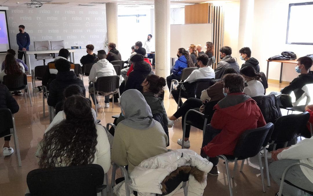 Visita dels alumnes de 4t d’ESO de l’Institut Andreu Nin
