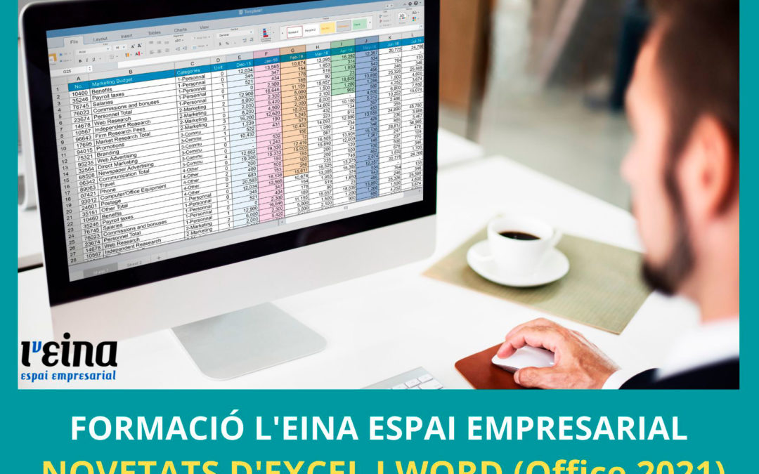 FORMACIÓ L’EINA ESPAI EMPRESARIAL – NOVETATS D’EXCEL I WORD (Office 2021)