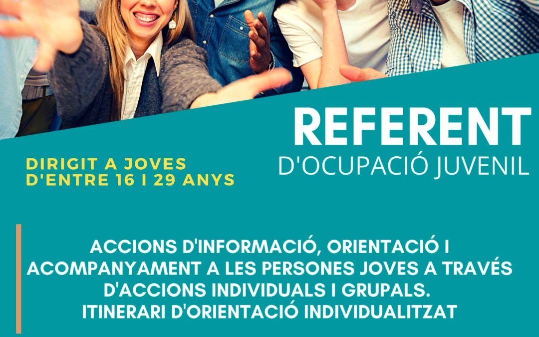 El tècnic d’ocupació juvenil de L’Eina ja ha atès més de 100 joves