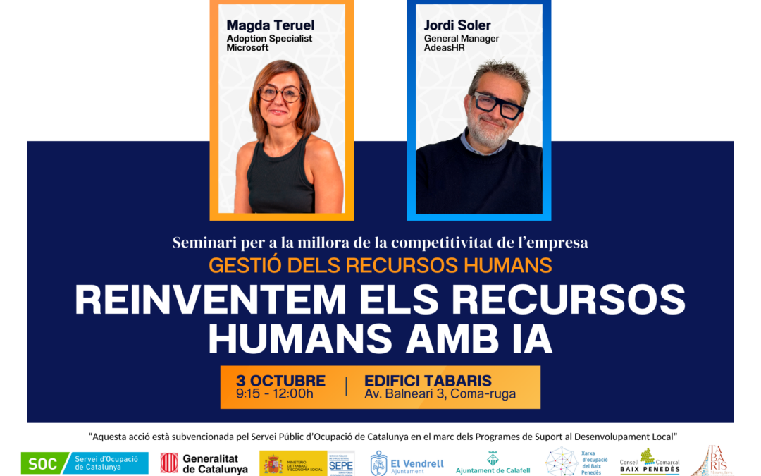 Seminari Empresarial | Reinventem els Recursos Humans amb Intel·ligència Artificial