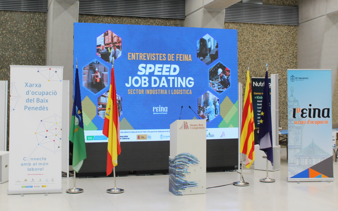 Celebrat amb èxit l’Speed Job Dating del sector indústria i logística al Tabaris de Coma-ruga